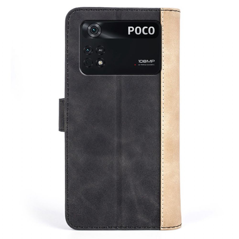 Folio-hoesje voor Poco X4 Pro 5G Grafisch Patroon