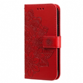 Folio-hoesje voor Poco X4 Pro 5G Met Ketting Band Mandala