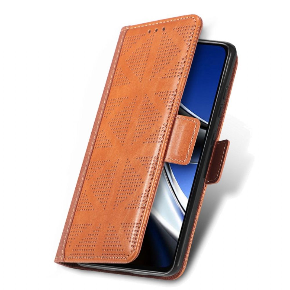 Folio-hoesje voor Poco X4 Pro 5G Vintage Stijl