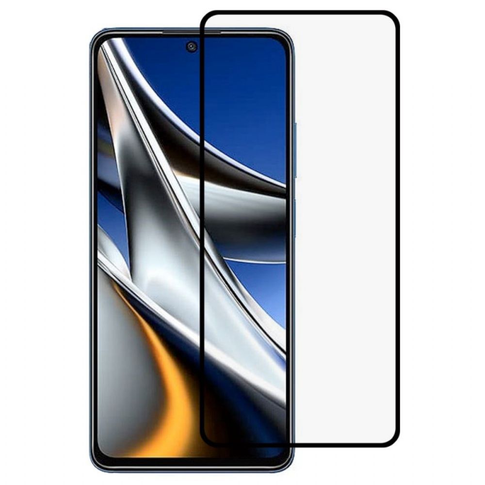 Poco X4 Pro 5G Screenprotector Van Gehard Glas Met Zwarte Rand