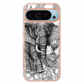 Hoesje Google Pixel 9 Olifanttotem Bescherming Hoesje