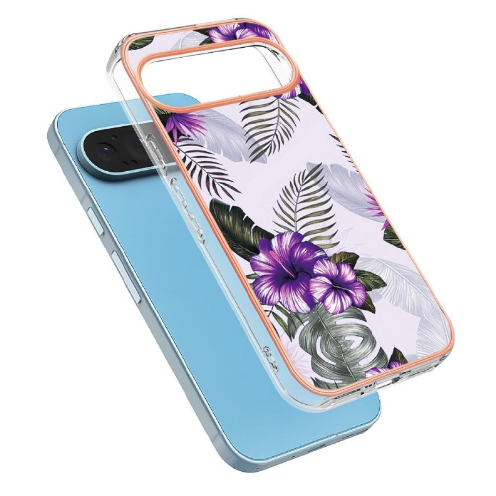 Hoesje Google Pixel 9 Violette Bloem