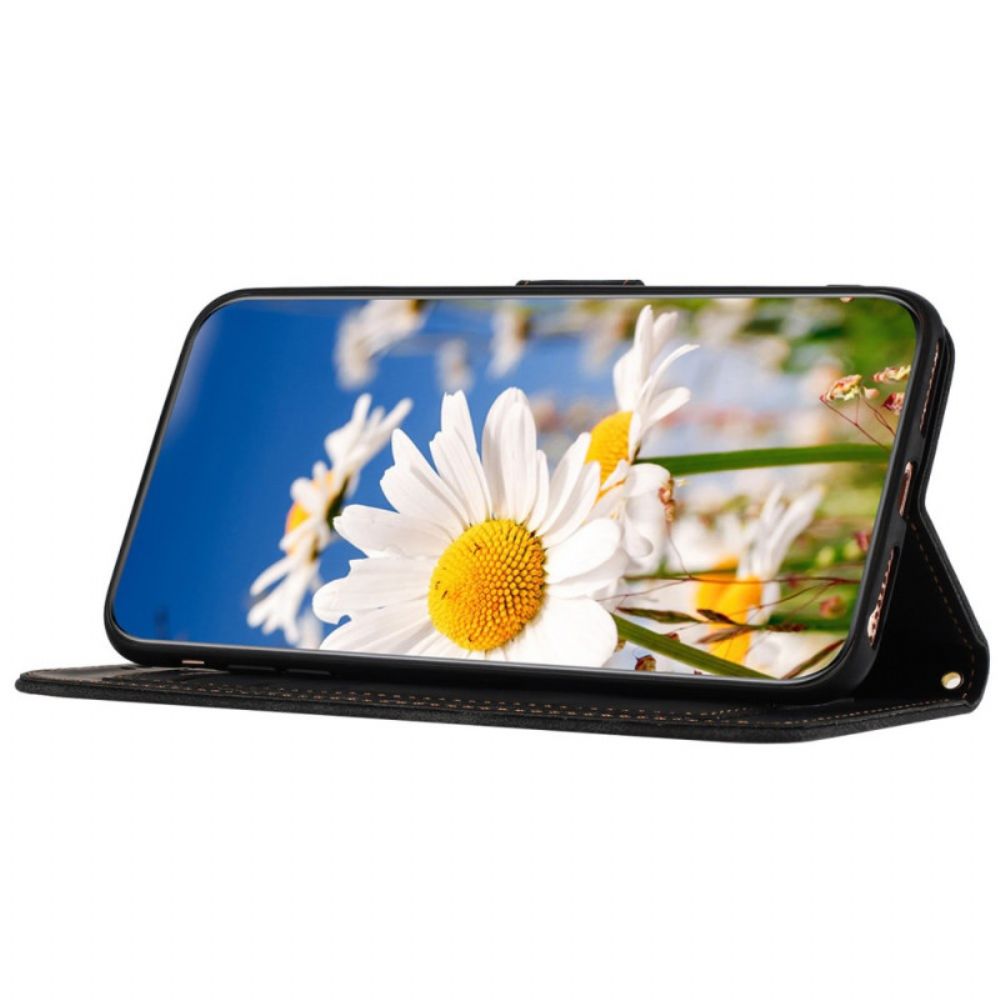 Leren Hoesje Google Pixel 9 Bloemenband Bescherming Hoesje