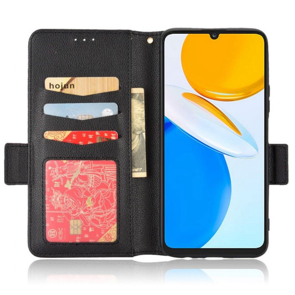 Folio-hoesje voor Honor X7 Flip Case Dubbele Nieuwe Kleuren Flap