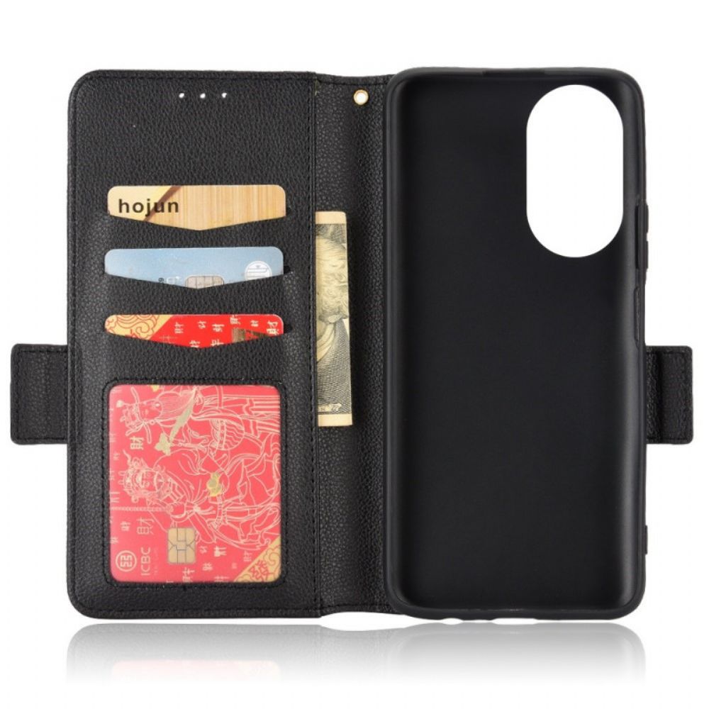 Folio-hoesje voor Honor X7 Flip Case Dubbele Nieuwe Kleuren Flap