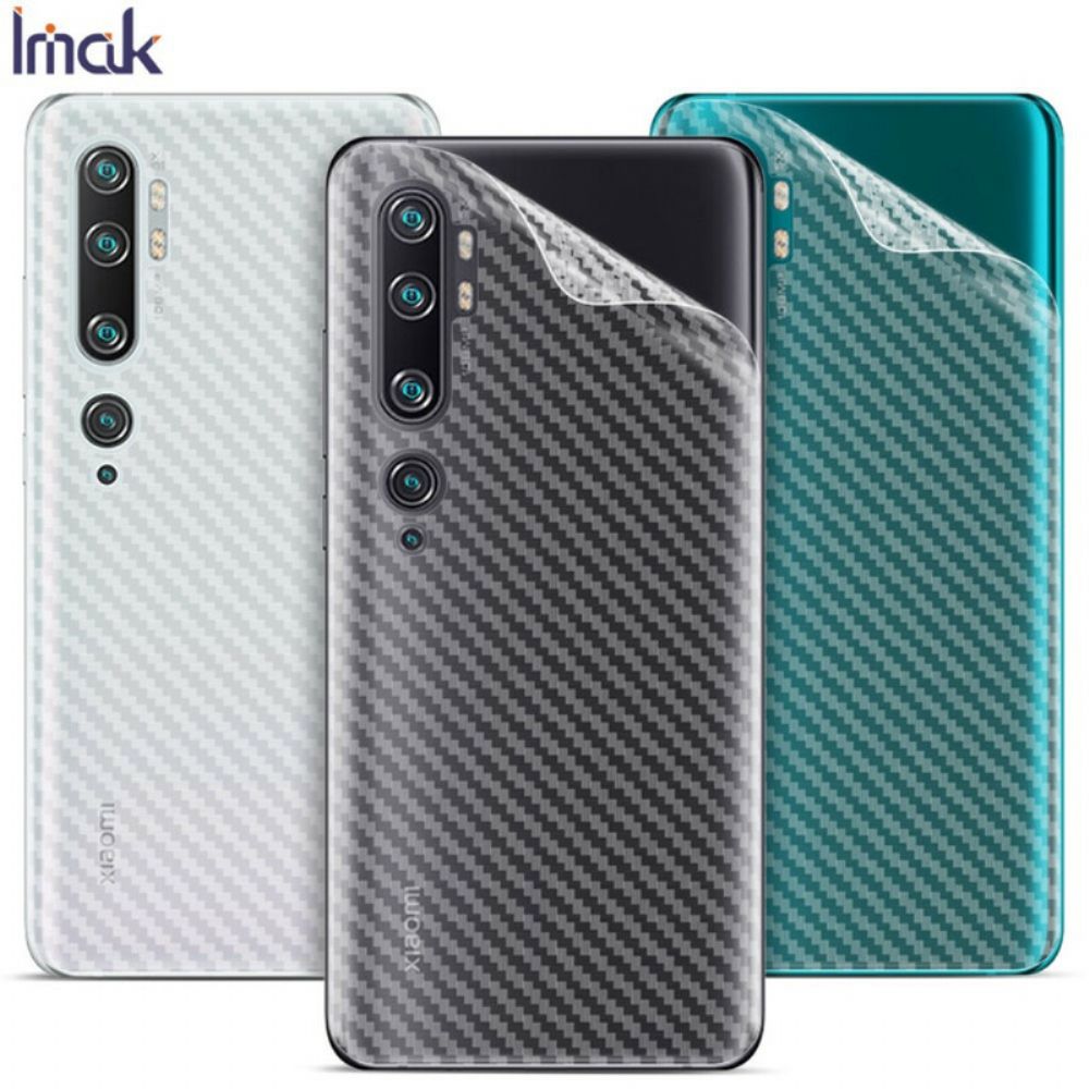 Achterfilm Voor Xiaomi Mi Note 10 / Note 10 Pro Carbon Style Imak