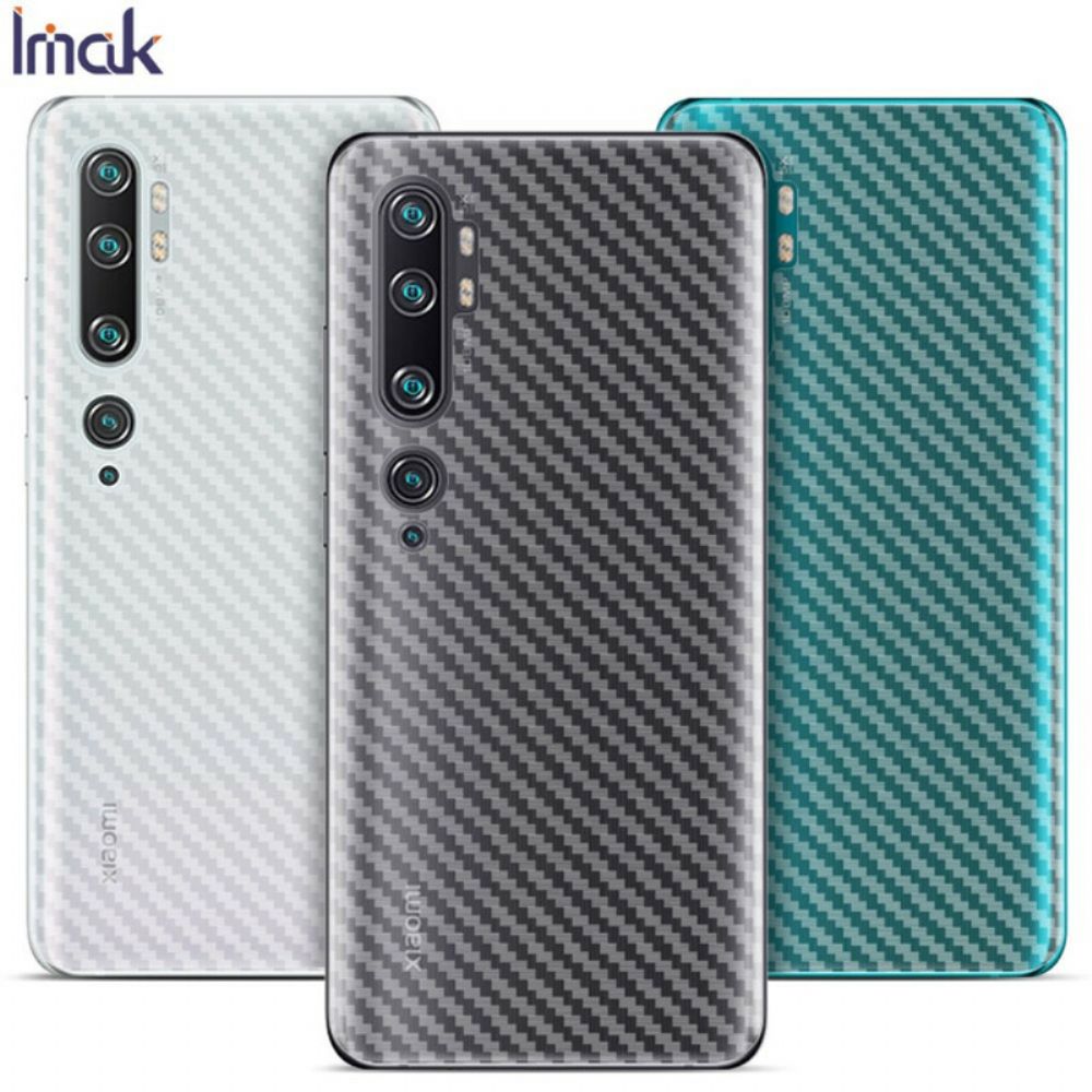 Achterfilm Voor Xiaomi Mi Note 10 / Note 10 Pro Carbon Style Imak