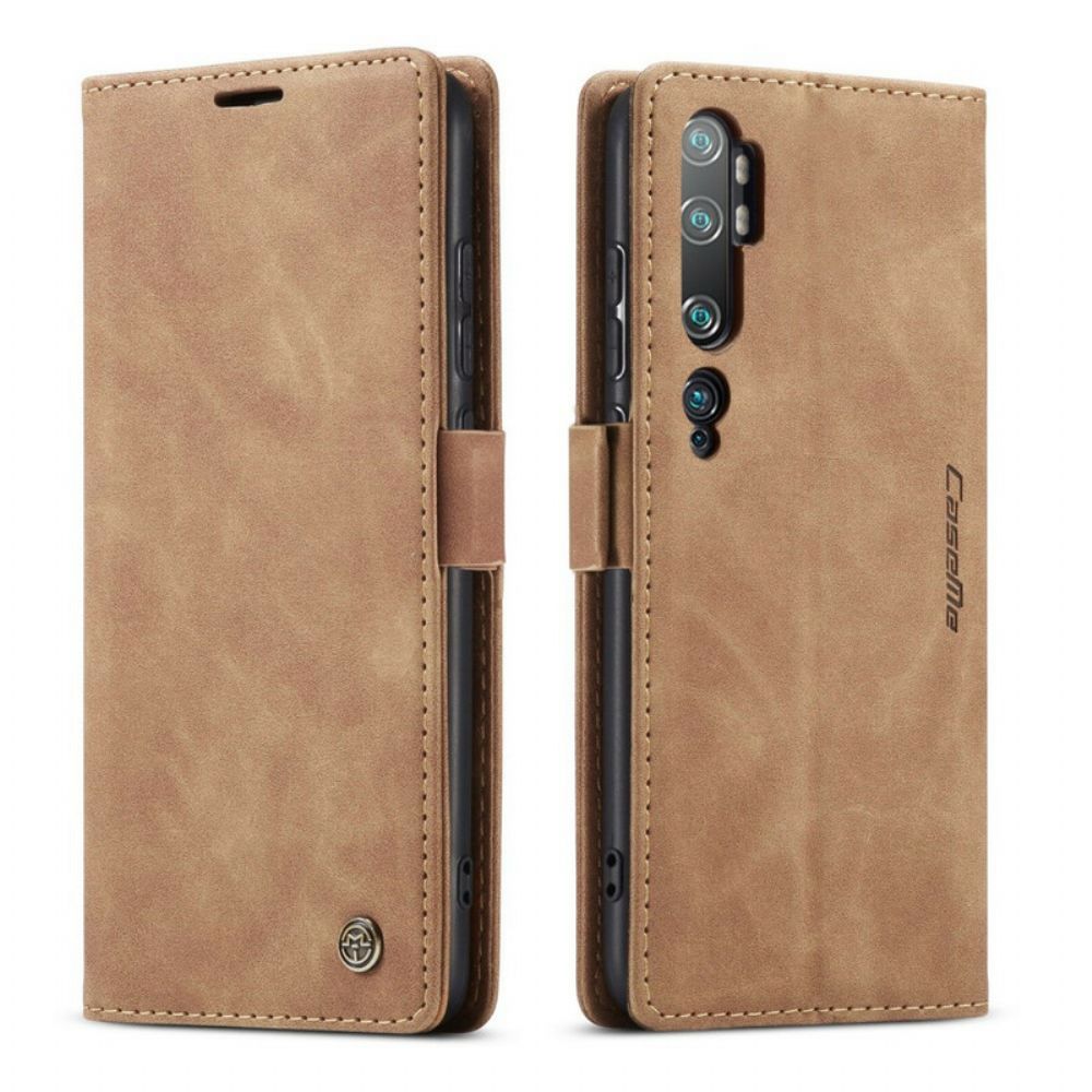 Bescherming Hoesje voor Xiaomi Mi Note 10 / 10 Pro Folio-hoesje Caseme Kunstleer