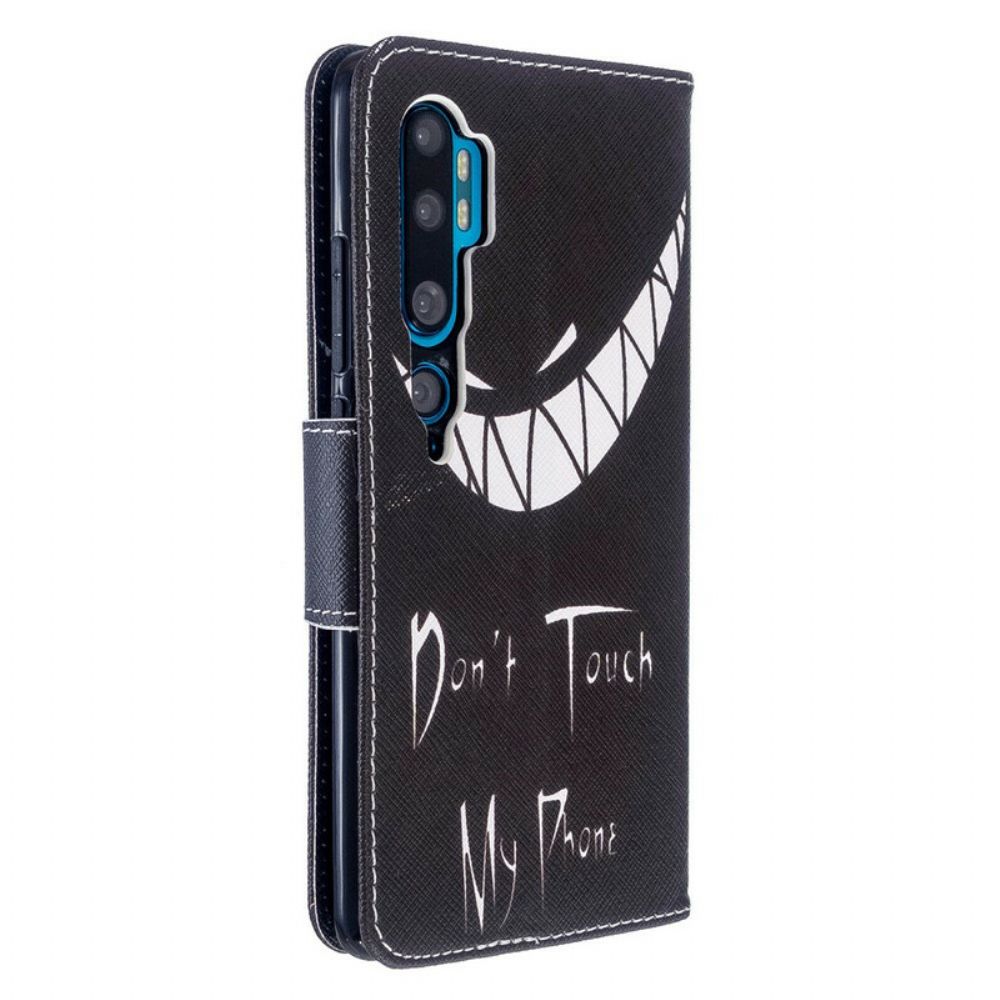 Flip Case voor Xiaomi Mi Note 10 / 10 Pro Duivelstelefoon