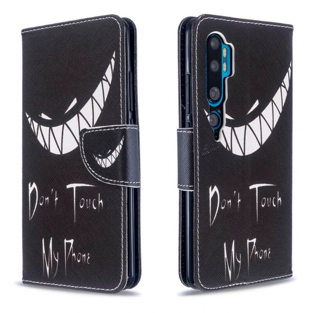 Flip Case voor Xiaomi Mi Note 10 / 10 Pro Duivelstelefoon