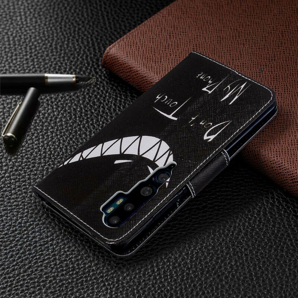 Flip Case voor Xiaomi Mi Note 10 / 10 Pro Duivelstelefoon