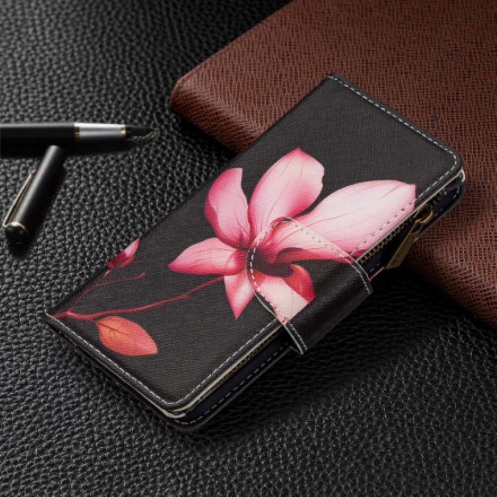 Folio-hoesje voor Xiaomi Mi Note 10 / 10 Pro Bloemzak Met Rits