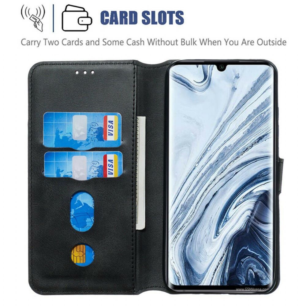 Folio-hoesje voor Xiaomi Mi Note 10 / 10 Pro Flip Case In Rabat Afronding