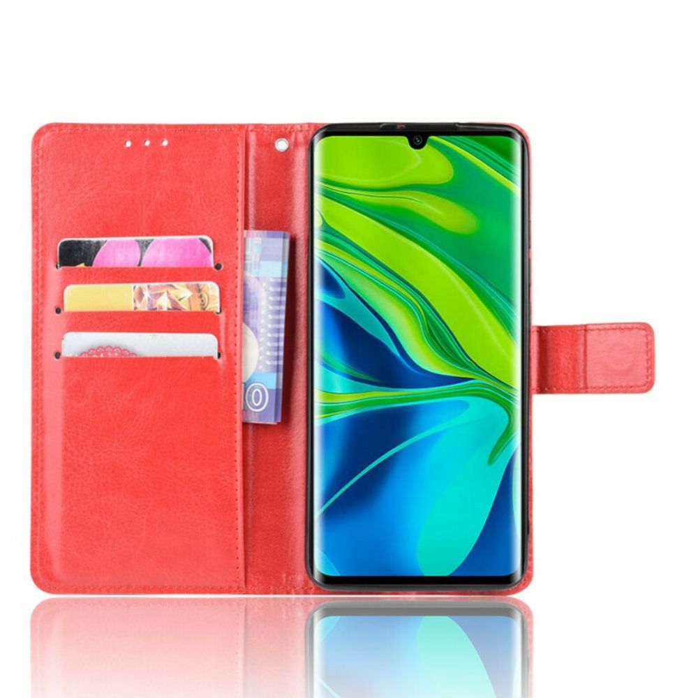 Folio-hoesje voor Xiaomi Mi Note 10 / 10 Pro Flitsachtig Kunstleer