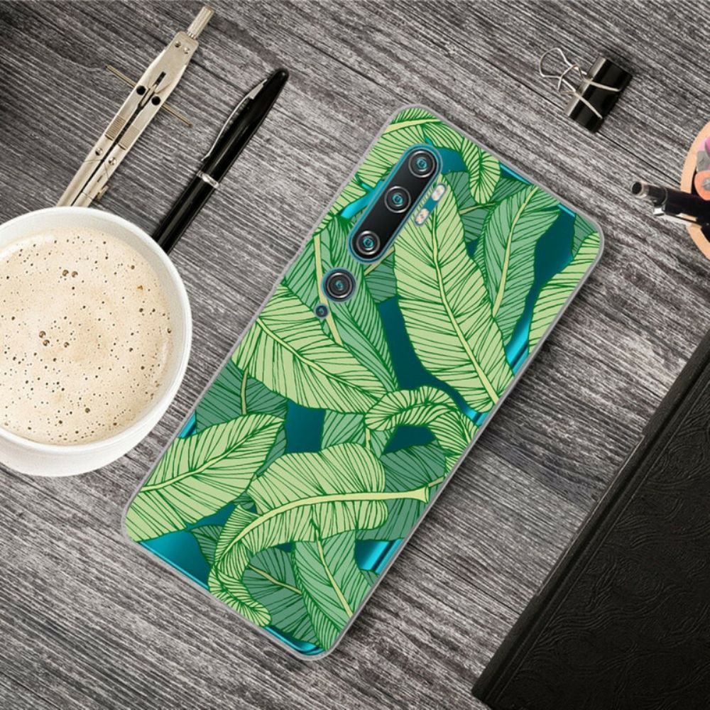 Hoesje voor Xiaomi Mi Note 10 / 10 Pro Gebladerte