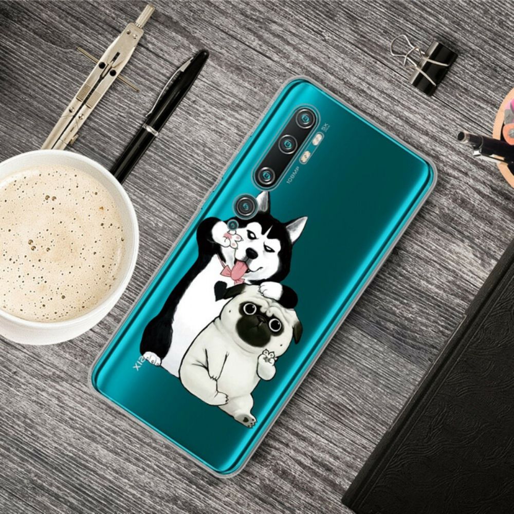 Hoesje voor Xiaomi Mi Note 10 / 10 Pro Grappige Honden