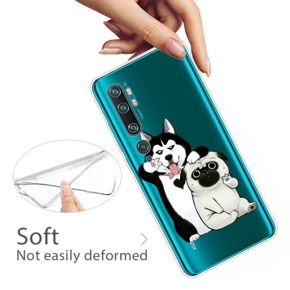 Hoesje voor Xiaomi Mi Note 10 / 10 Pro Grappige Honden