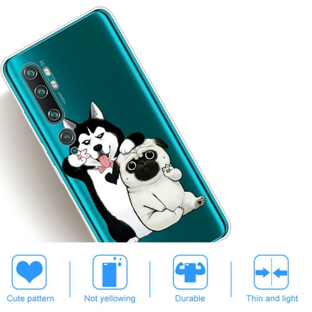 Hoesje voor Xiaomi Mi Note 10 / 10 Pro Grappige Honden