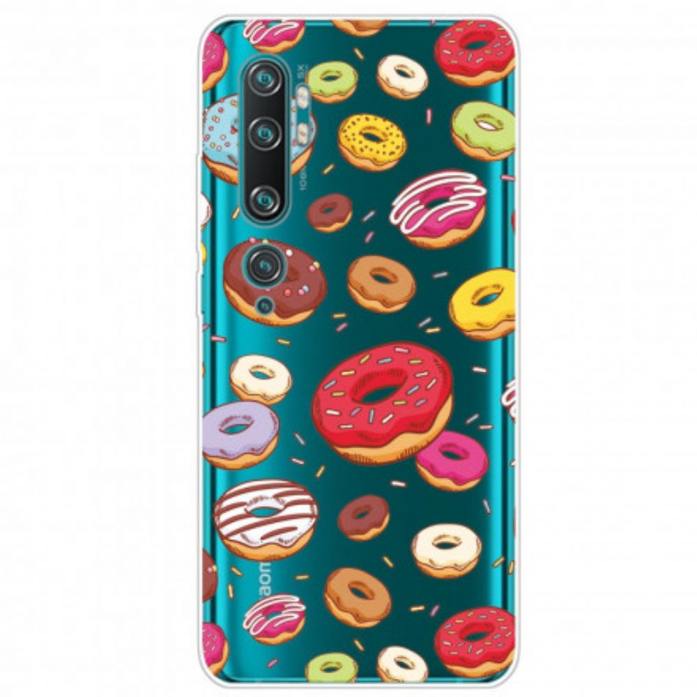 Hoesje voor Xiaomi Mi Note 10 / 10 Pro Liefde Donuts