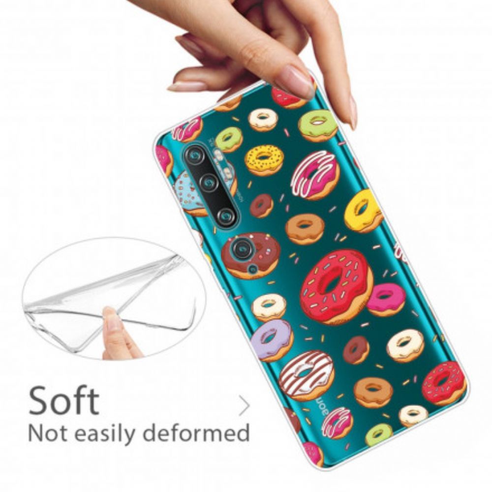 Hoesje voor Xiaomi Mi Note 10 / 10 Pro Liefde Donuts