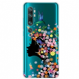 Hoesje voor Xiaomi Mi Note 10 / 10 Pro Mooie Bloemhoofd