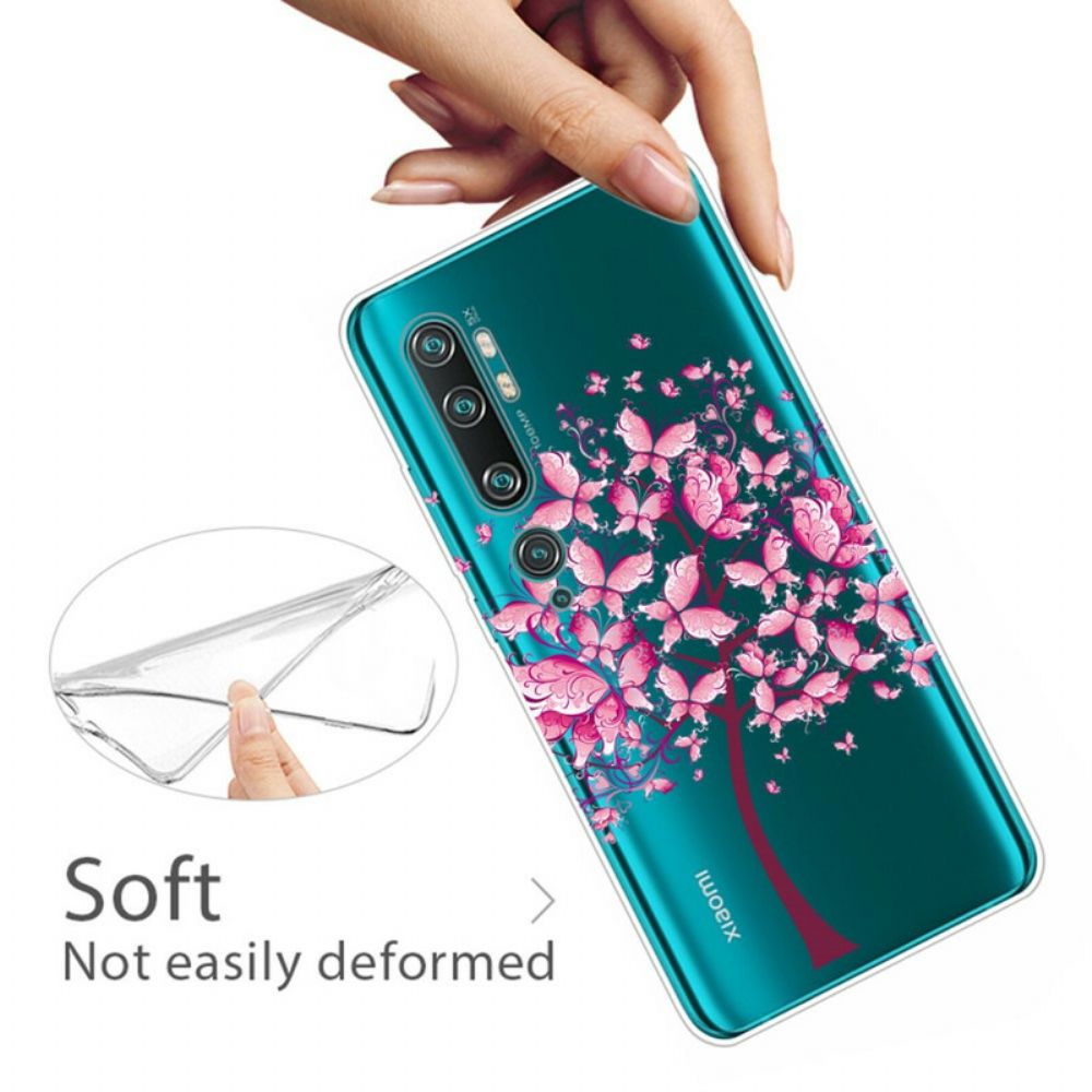 Hoesje voor Xiaomi Mi Note 10 / 10 Pro Roze Boom Top