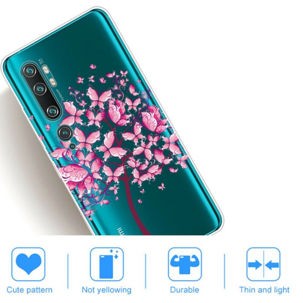 Hoesje voor Xiaomi Mi Note 10 / 10 Pro Roze Boom Top