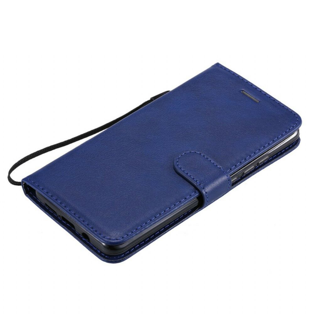 Leren Hoesje voor Xiaomi Mi Note 10 / 10 Pro Met Ketting Leren Bandstijl