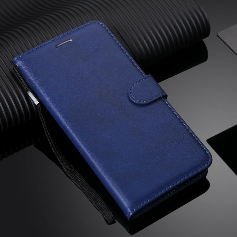 Leren Hoesje voor Xiaomi Mi Note 10 / 10 Pro Met Ketting Leren Bandstijl