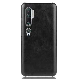 Telefoonhoesje voor Xiaomi Mi Note 10 / 10 Pro Prestaties Litchi Leder Effect