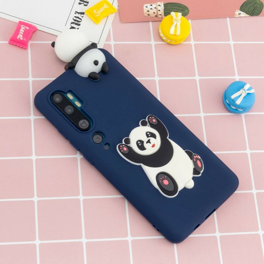 Telefoonhoesje voor Xiaomi Mi Note 10 / 10 Pro Super Panda 3d