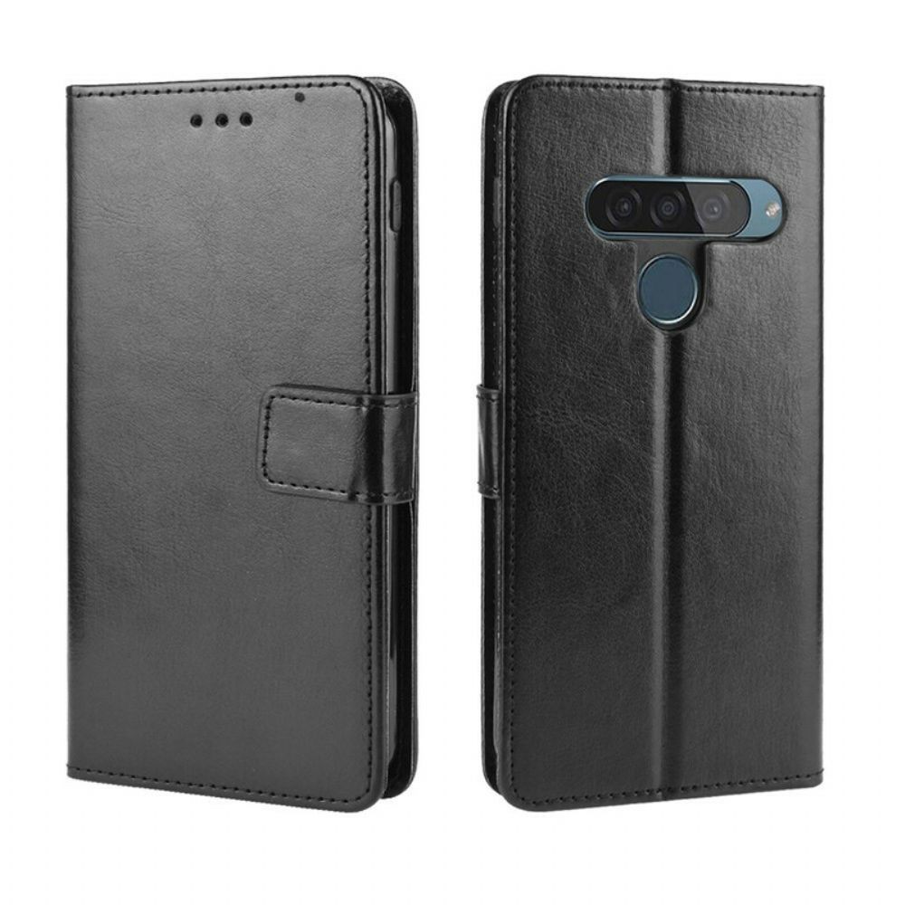 Flip Case voor LG G8S ThinQ Flitsachtig Kunstleer