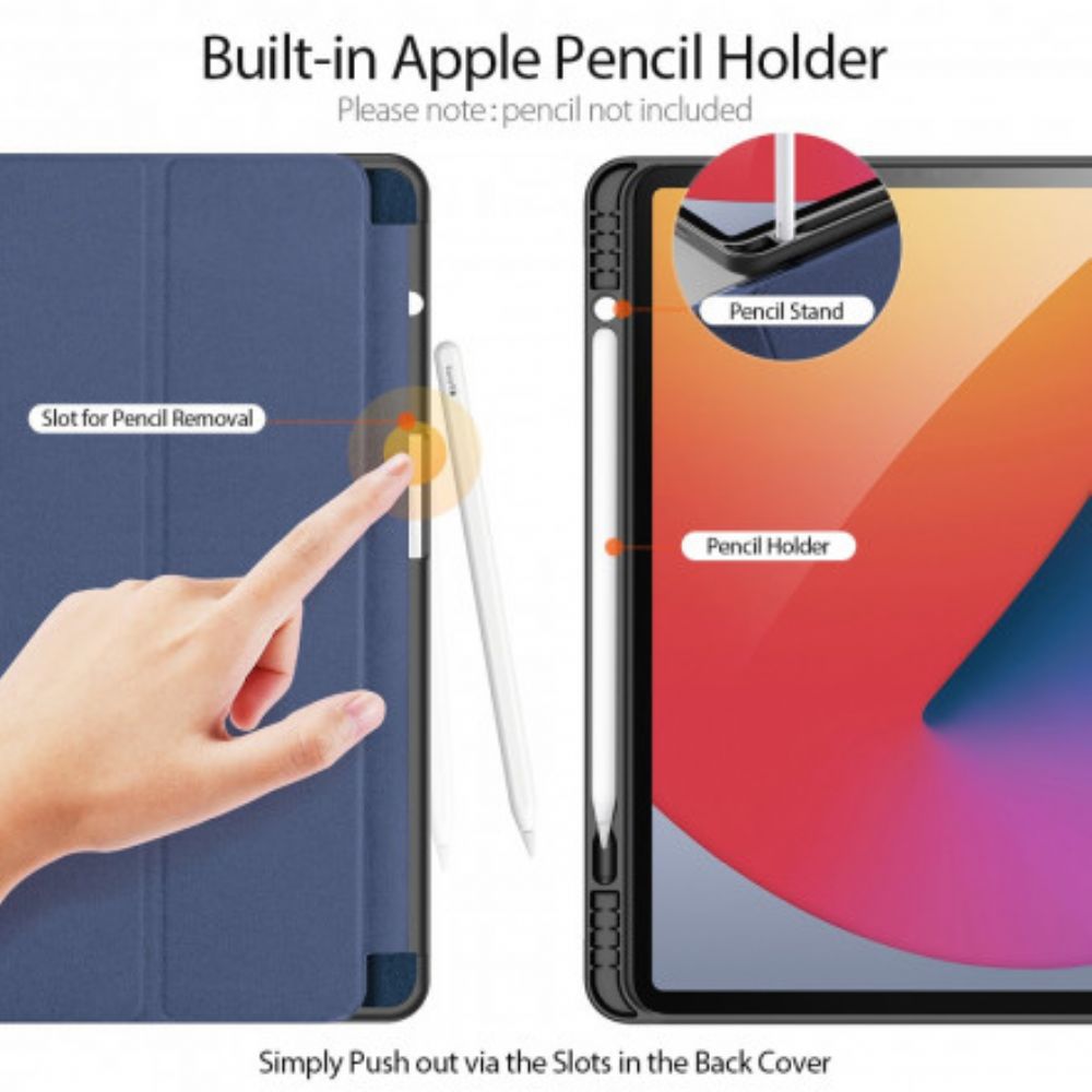 Bescherming Hoesje voor iPad Pro 12.9" (2021) (2020) (2018) Dux-ducis