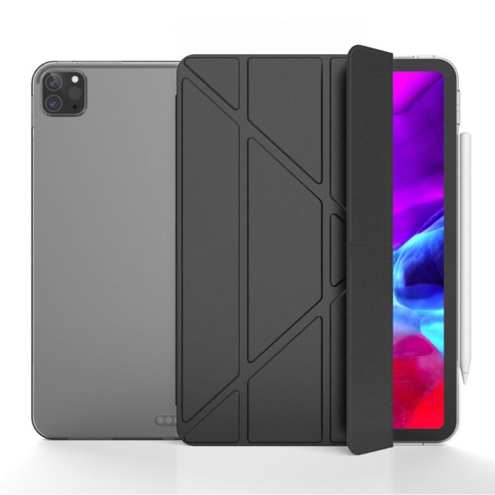 Bescherming Hoesje voor iPad Pro 12.9" (2021) (2020) (2018) Eenvoudig Origami-ontwerp