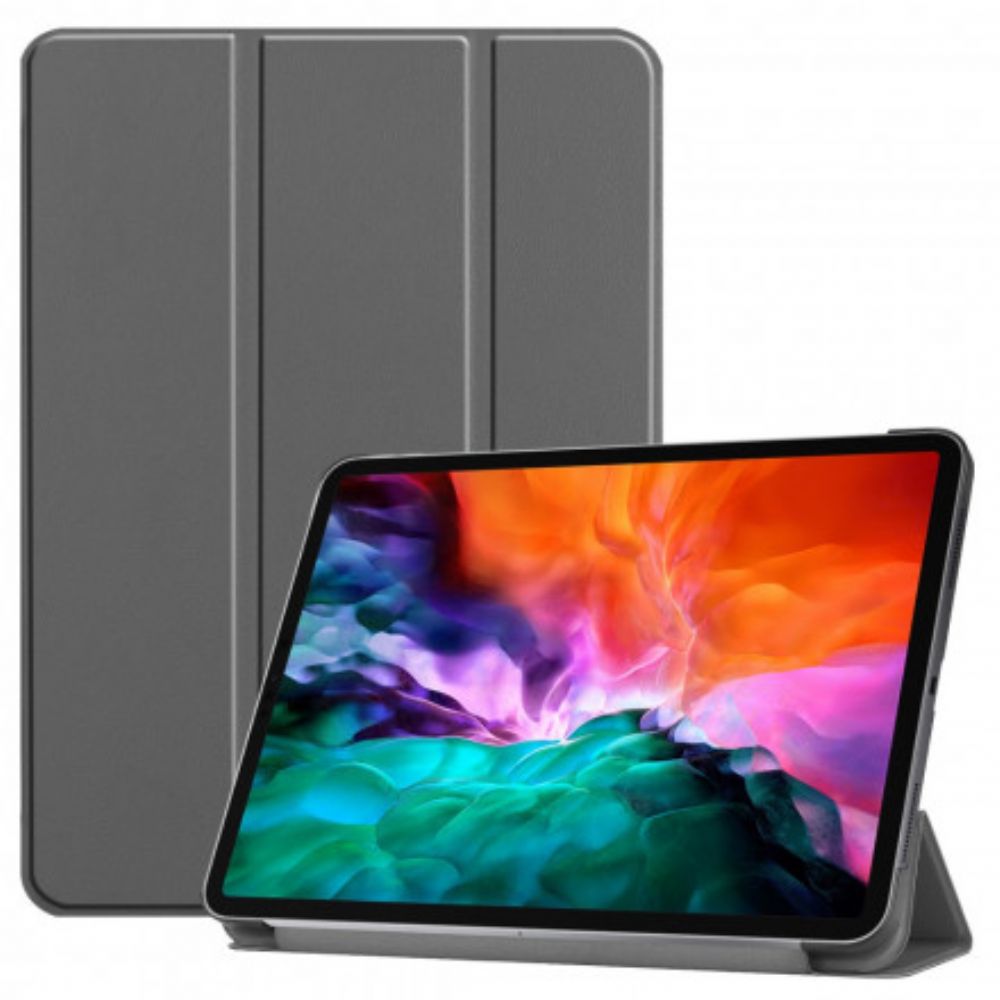 Bescherming Hoesje voor iPad Pro 12.9" (2021) (2020) (2018) Klassiek Driebladig