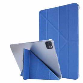 Bescherming Hoesje voor iPad Pro 12.9" (2021) (2020) (2018) Origami Kunstleer