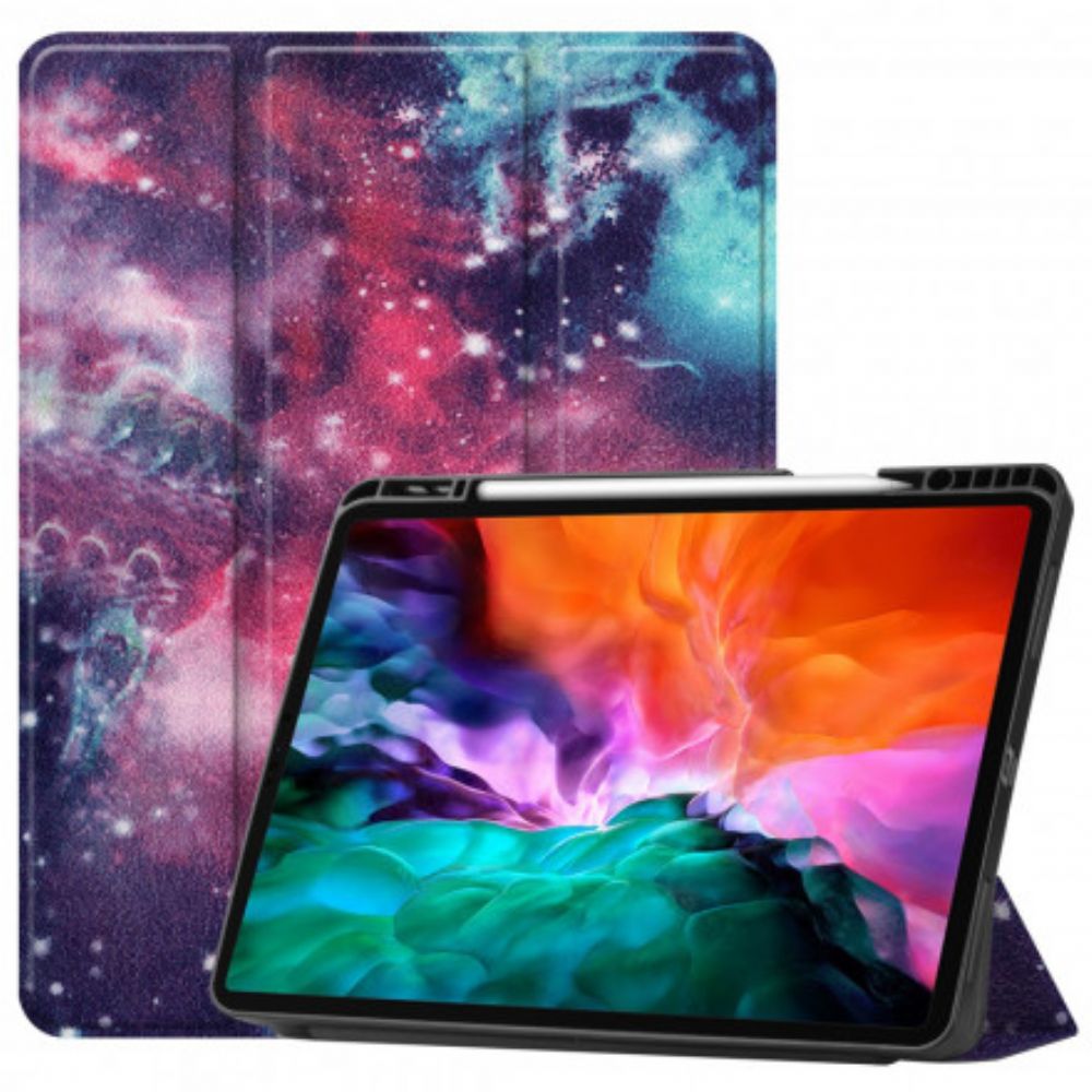 Bescherming Hoesje voor iPad Pro 12.9" (2021) (2020) (2018) Ruimtepenstandaard