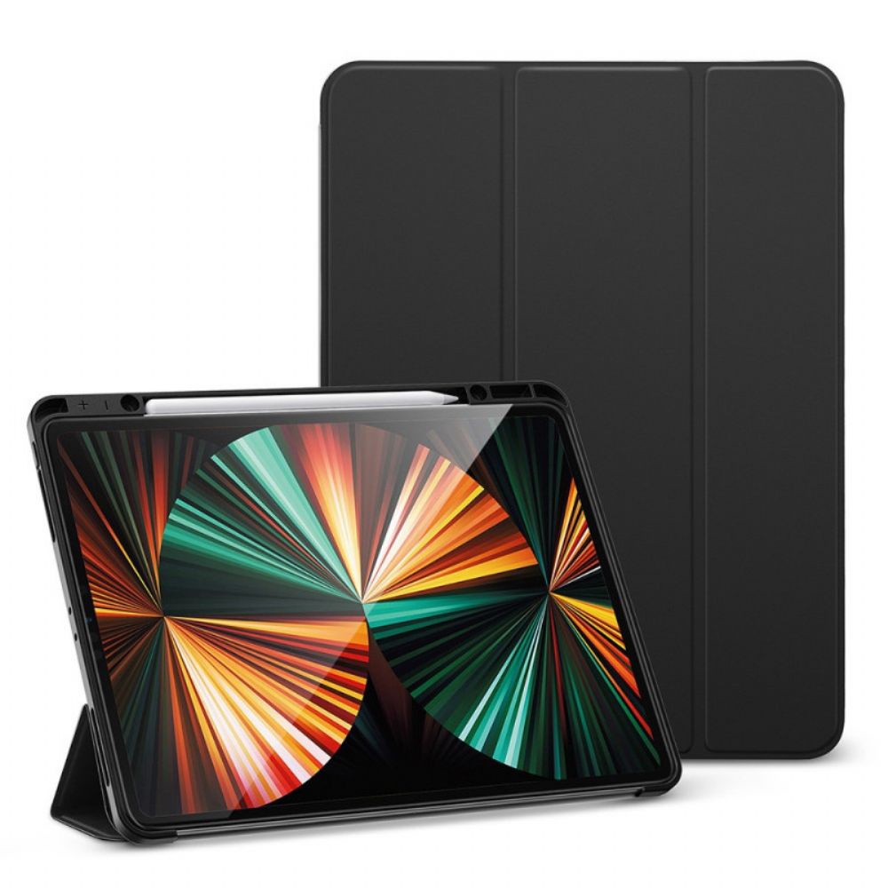 Bescherming Hoesje voor iPad Pro 12.9" (2021) (2020) (2018) Siliconen Esr-stylushouder