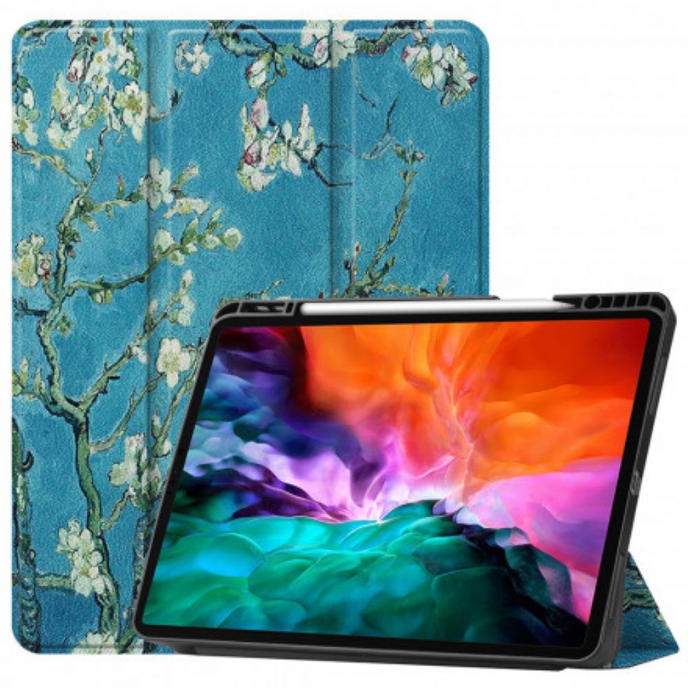 Bescherming Hoesje voor iPad Pro 12.9" (2021) (2020) (2018) Takken Stylushouder