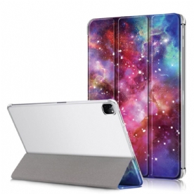 Bescherming Hoesje voor iPad Pro 12.9" (2021) (2020) (2018) Transparant Terug Universum