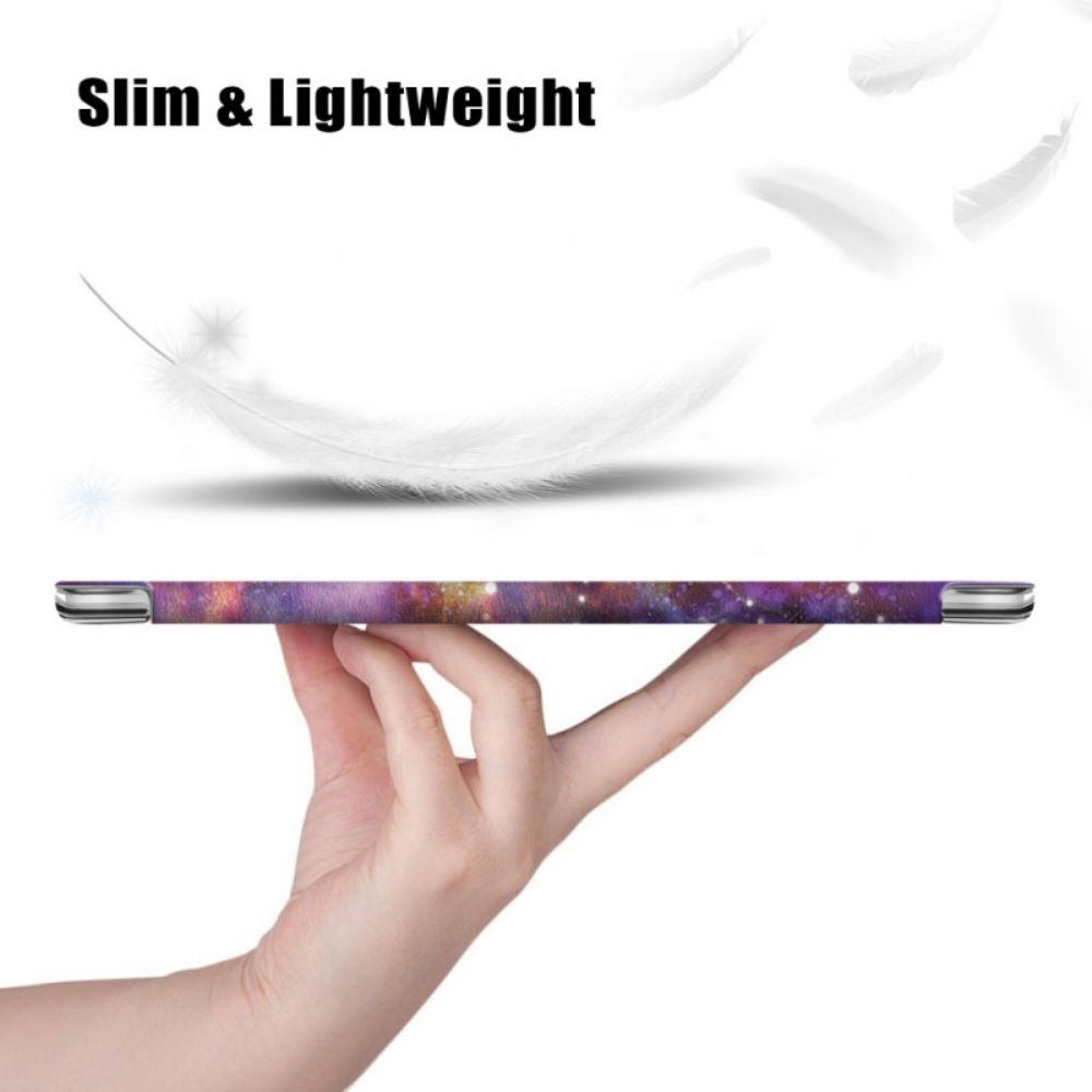 Bescherming Hoesje voor iPad Pro 12.9" (2021) (2020) (2018) Transparant Terug Universum