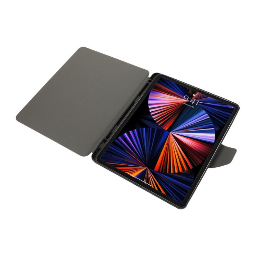 Bescherming Hoesje voor iPad Pro 12.9" (2021) (2020) (2018) Twee Kleppen Met Sluiting