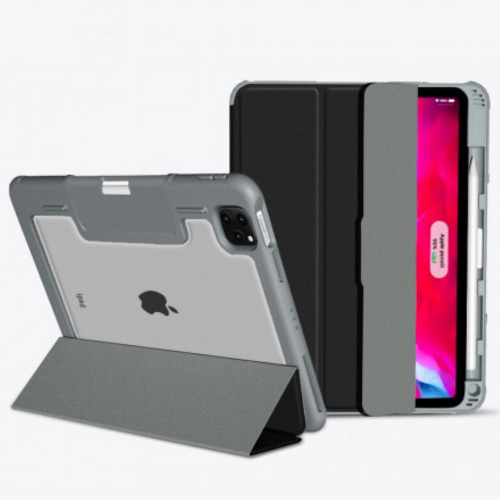 Bescherming Hoesje voor iPad Pro 12.9" (2021) (2020) (2018) Yaxing-serie Mutural-stylushouder