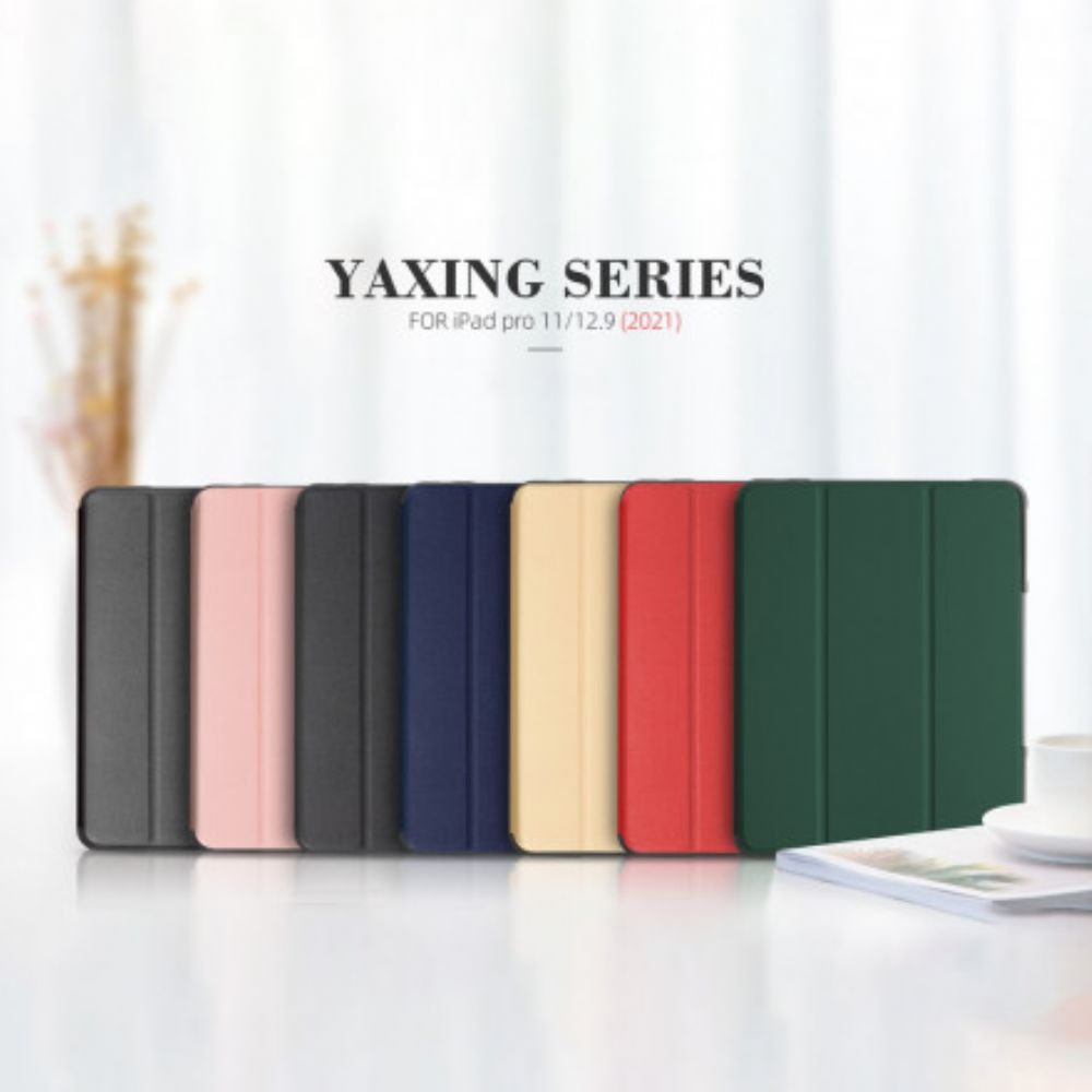 Bescherming Hoesje voor iPad Pro 12.9" (2021) (2020) (2018) Yaxing-serie Mutural-stylushouder