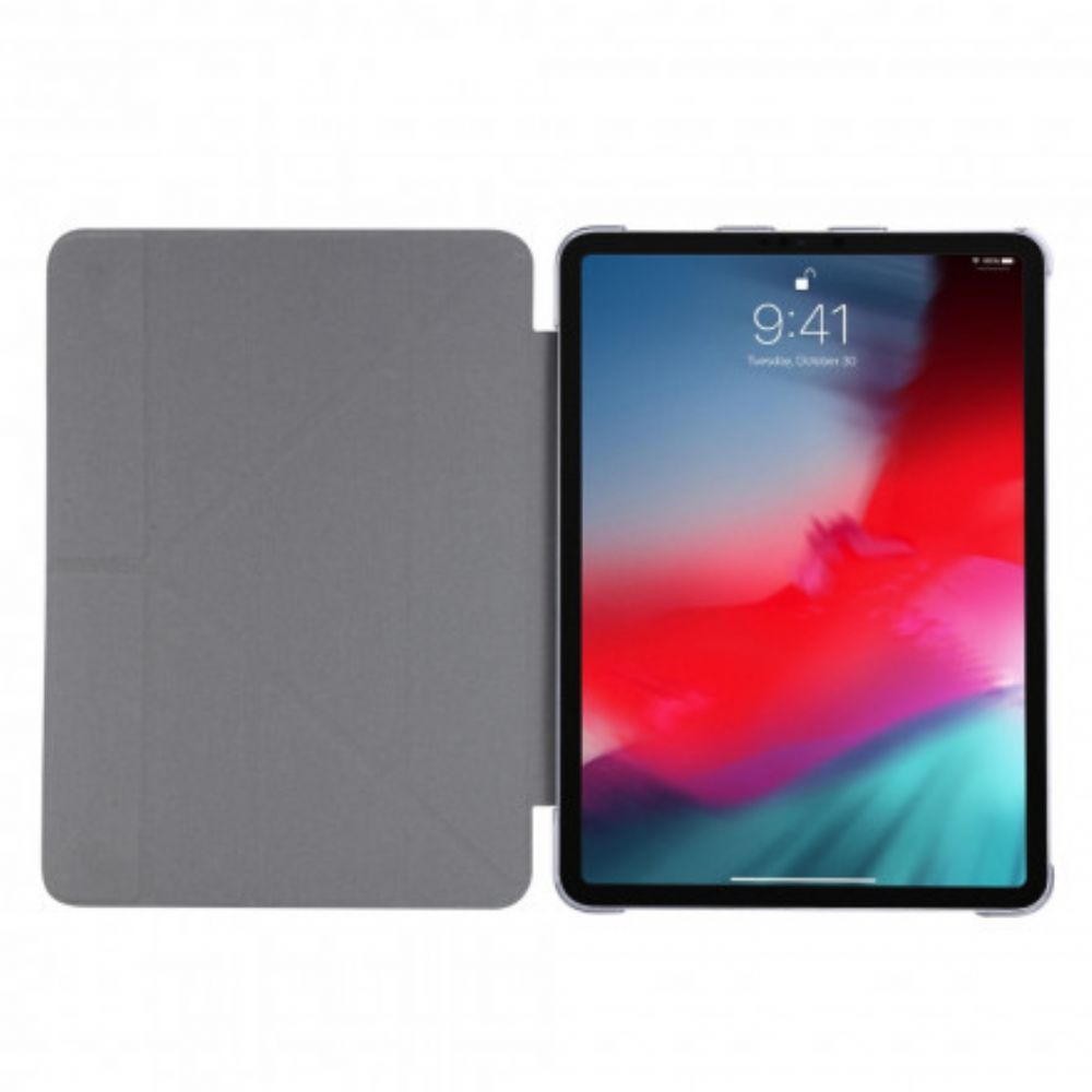 Bescherming Hoesje voor iPad Pro 12.9" (2021) (2020) (2018) Zijde Textuur Kunstleer