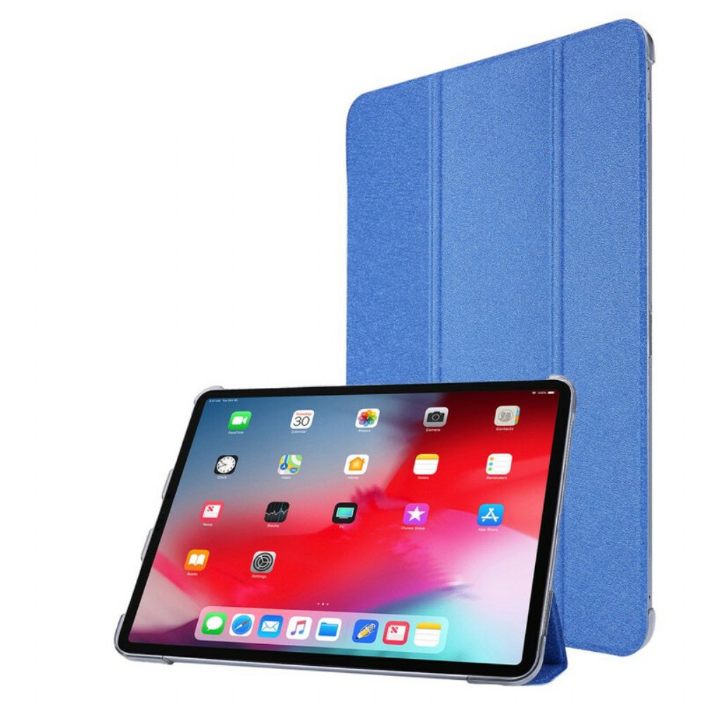 Bescherming Hoesje voor iPad Pro 12.9" (2021) (2020) (2018) Zijde Textuur Kunstleer