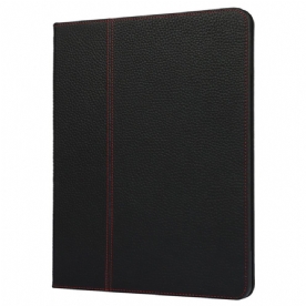 Case voor iPad Pro 12.9" (2021) (2020) (2018) Echt Litchi Leer