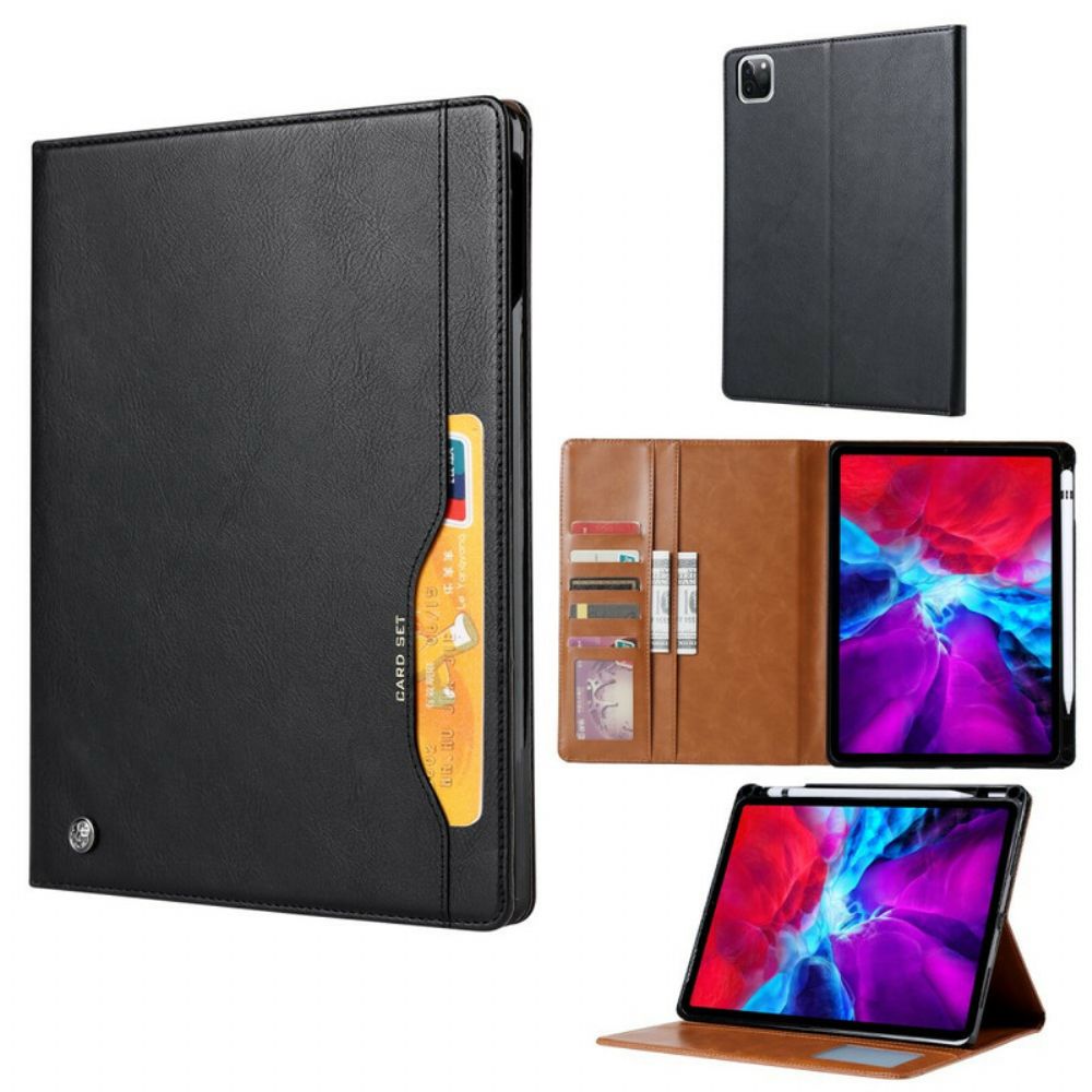 Case voor iPad Pro 12.9" (2021) (2020) (2018) Vol Kunstleer