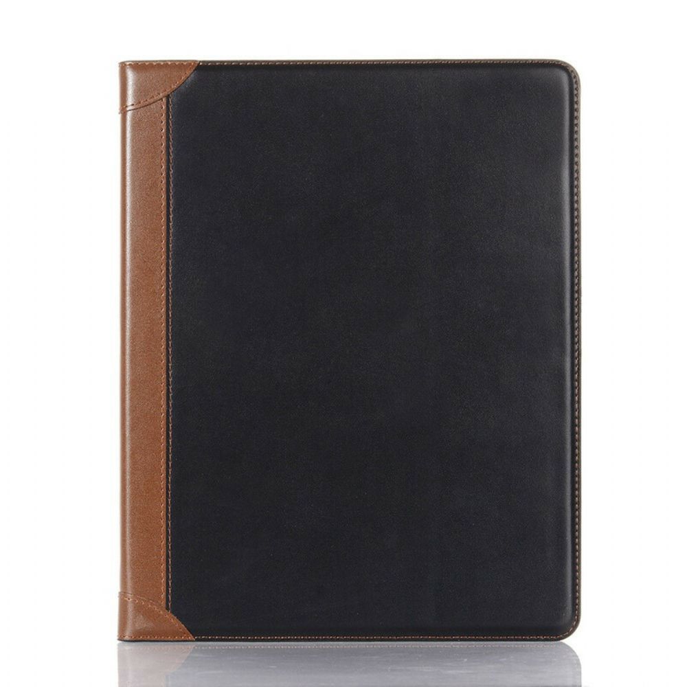 Cover voor iPad Pro 12.9" (2021) (2020) (2018) Mat Leer