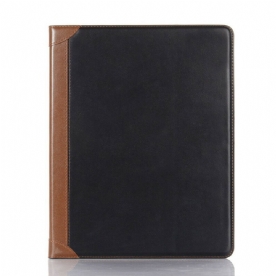 Cover voor iPad Pro 12.9" (2021) (2020) (2018) Mat Leer